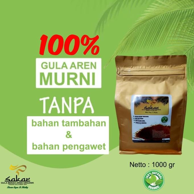 

Gula Aren Kawung Bubuk Asli 100% Organik 1kg