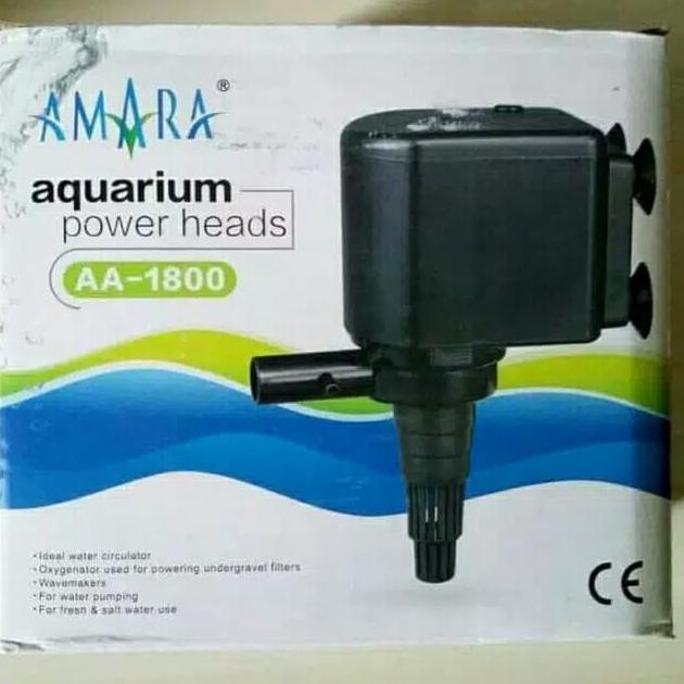 pompa celup aquarium hidroponik Amara AA 1800 Star Seller Termurah