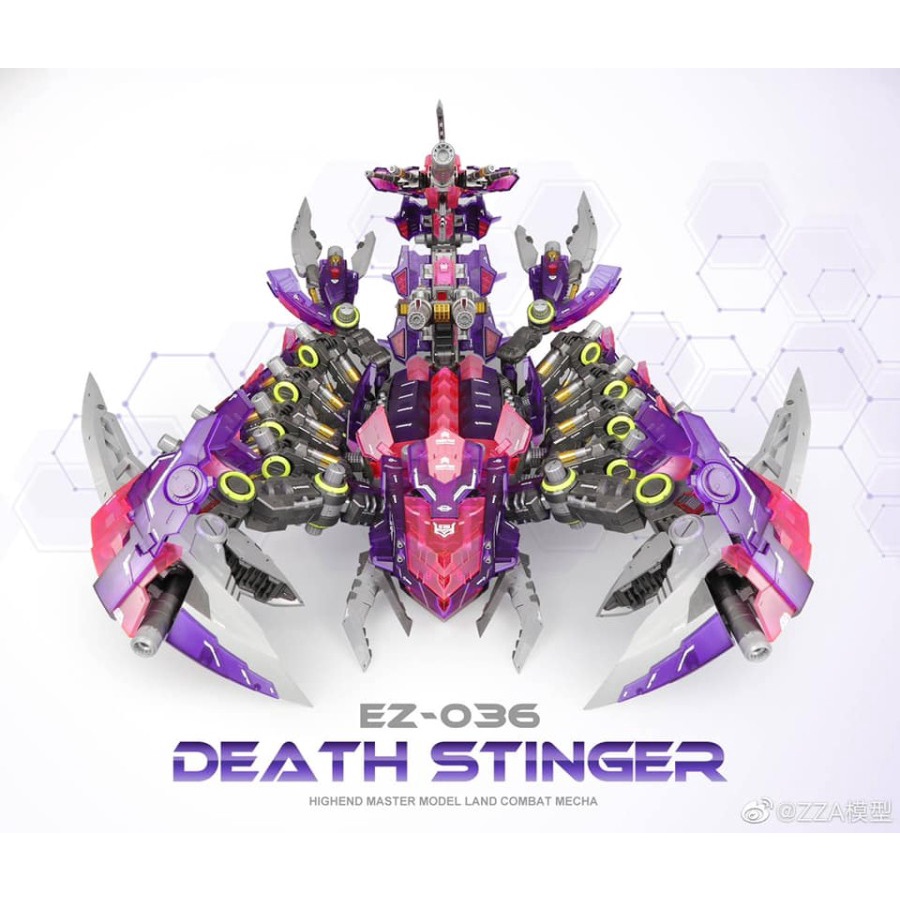 ZOIDS Death Stinger CLEAR VER 1/50 Model Kit By ZA (SUPERNOVA)