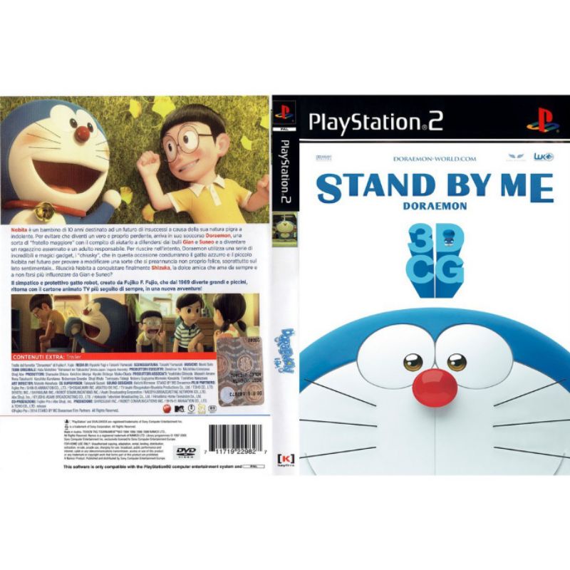 Kaset Ps 2 DORAEMON STAND BY ME