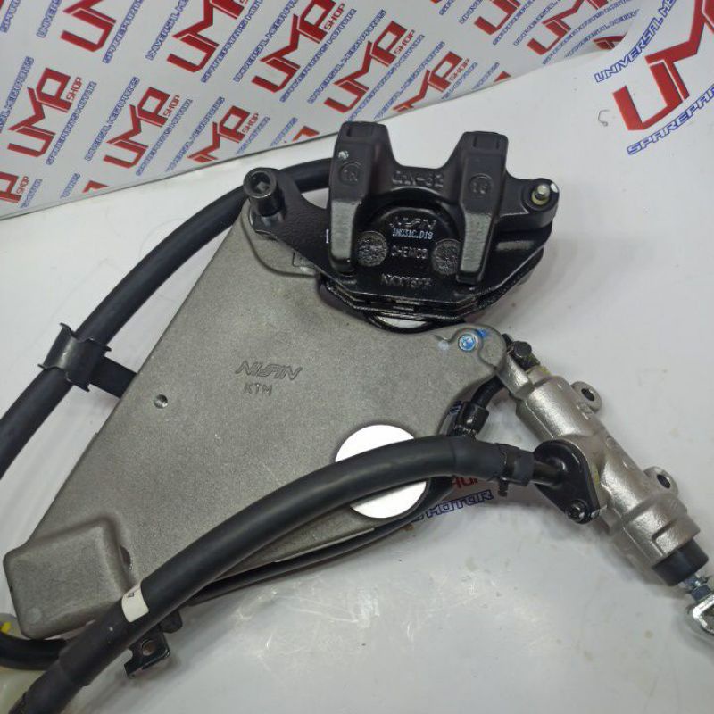 MASTER REM BELAKANG ASSY HONDA SUPRA X 125 SUPRA X125 KTM ORIGINAL KALIFER BELAKANG MASTER REM BELAKANG SUPRA X 125