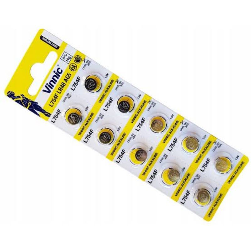 KARUNIA JAM - BATERAI VINNIC  L754 ORIGINAL  BATTERY BATERE BATERAI JAM BATERAI REMOTE