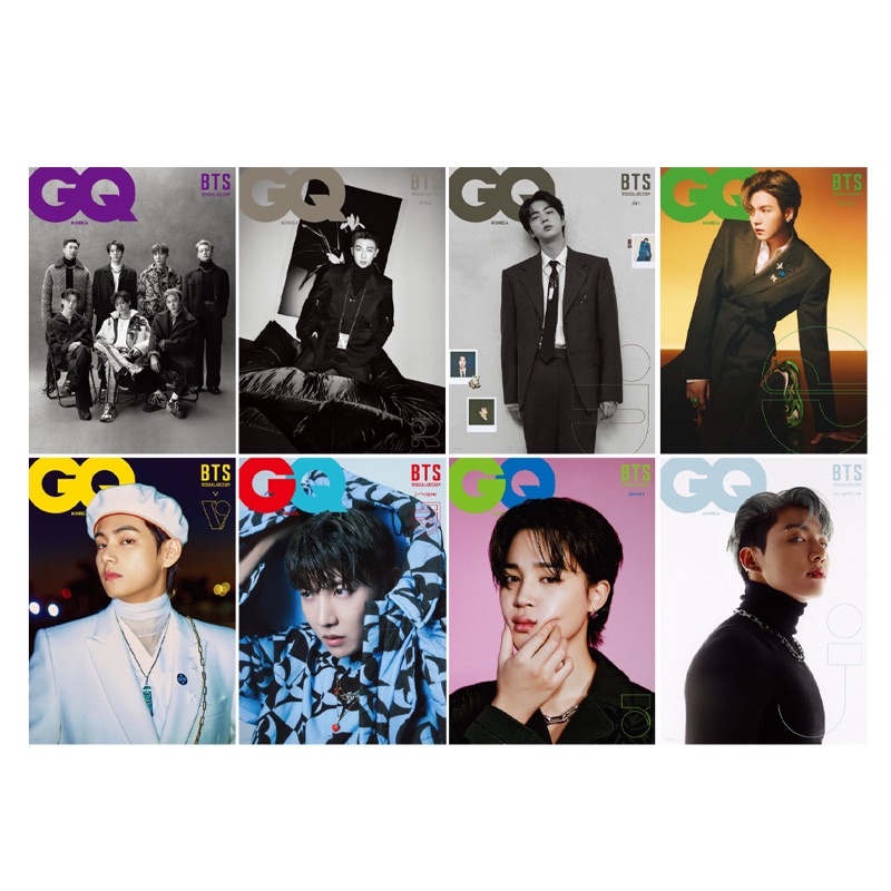 READY STOCK OFFICIAL BTS GQ MAGAZINE SPECIAL EDITION JAN 2022