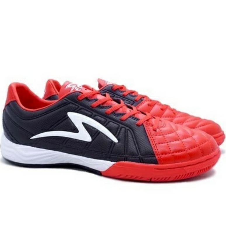 [PRODUK PZZNP] Obral Sepatu Bola Specs Metasala Kaze in Barricada kaze in -EmperorRed Navy Black (OR