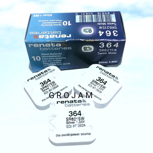 RENATA SR626 377 626 batray RENATA SR626SW RENATA 377 364 621 SR621SW ORIGINAL-1