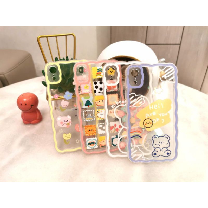 0516 VVV CASE GAMBAR A BEAR IPHONE 13 3PRO 13PROMAX CASING GAMBAR BERUANG