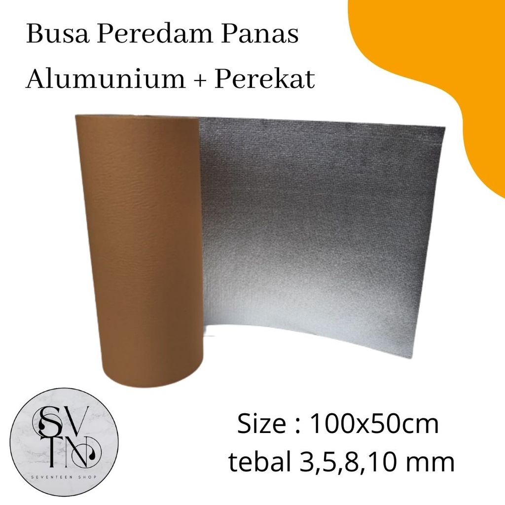 Peredam suara panas mobil aluminium foil - Peredam Panas Alumunium