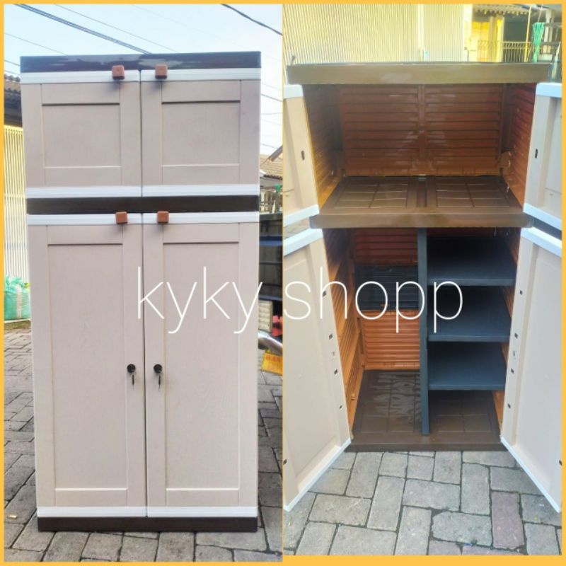 lemari plastik club lc gantung#lemari pladtik gantung