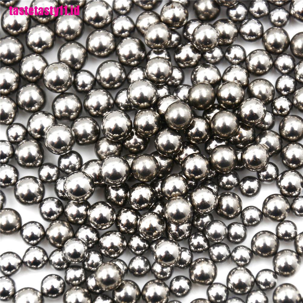 【TTID】100pcs Bicycle Replacement Silver Tone Steel Bearing Ball 4/4.5/5/5.5MM D