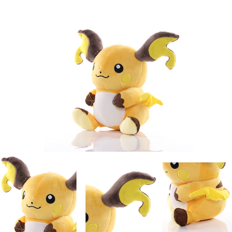 Mainan Plush Raichu Lucu Dan Koleksi 20cm Boneka Boneka Untuk Anak-Anak Dan Kipas