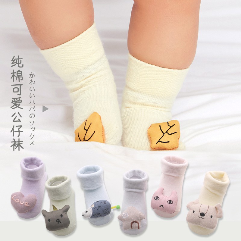 Topprice Kaos Kaki Love Baby Anak Bayi 3D Lucu Karakter Kaoskaki Motif Unik Socks Kids Import BB12