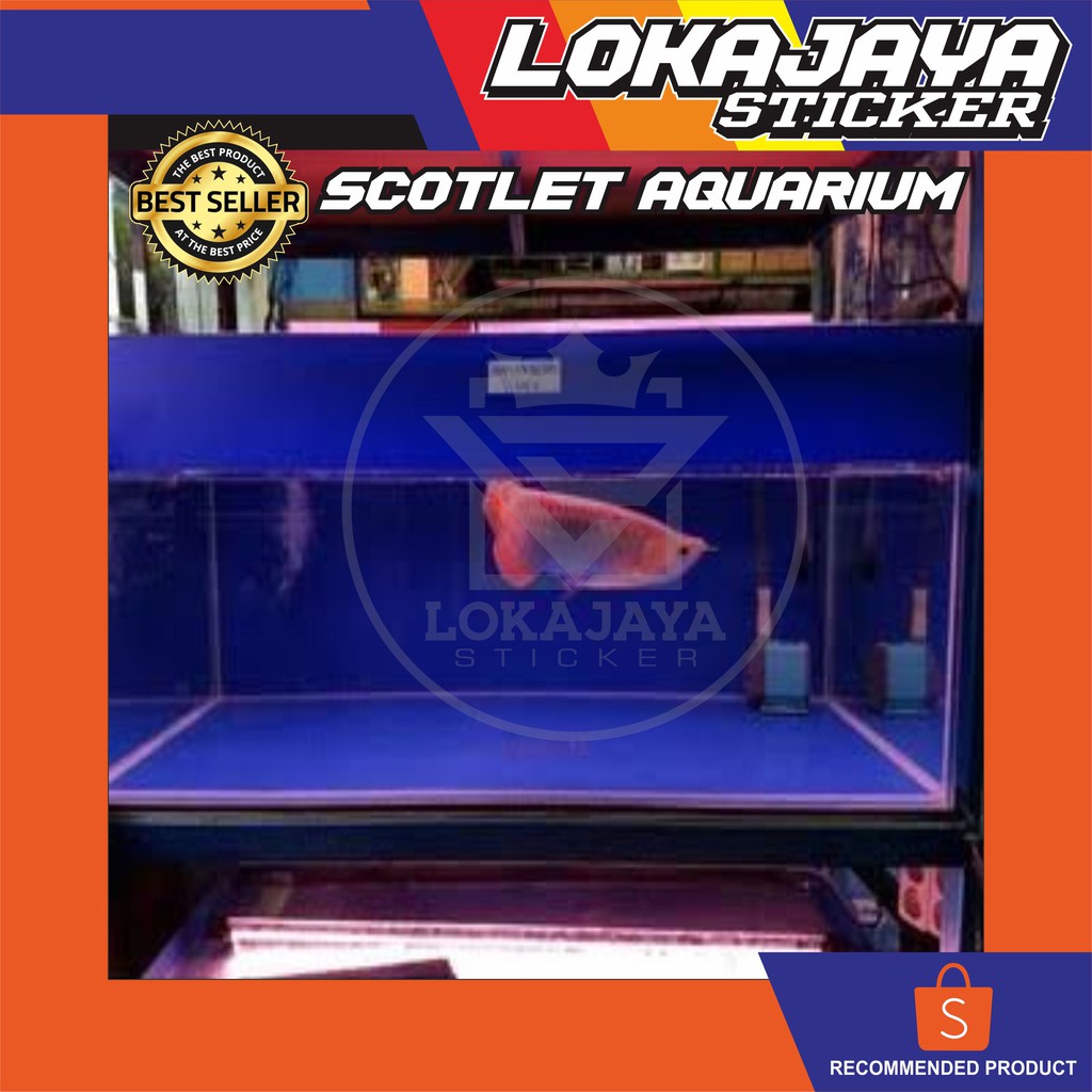 Background Aquarium Skotlet Aquarium Shopee Indonesia