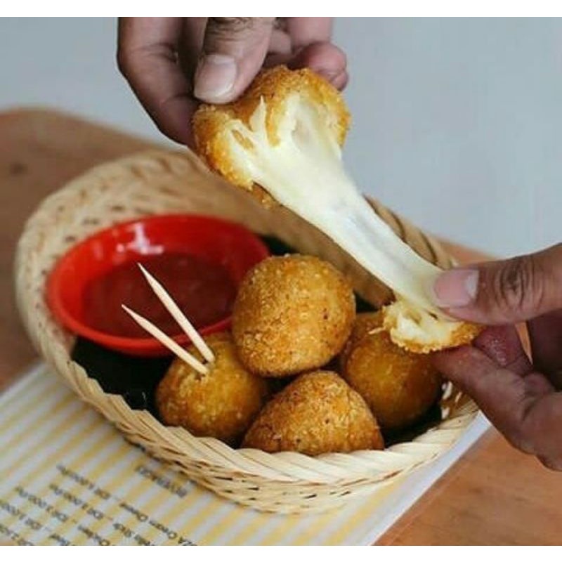 

MOZARELLA GORENG / PREMIUM / MOZRENG / MOZA CHEESEBALL / Keju Goreng Lumer / Risoles Keju / Mozarella Stick ball / Bitter ballen / Keju Mozarella