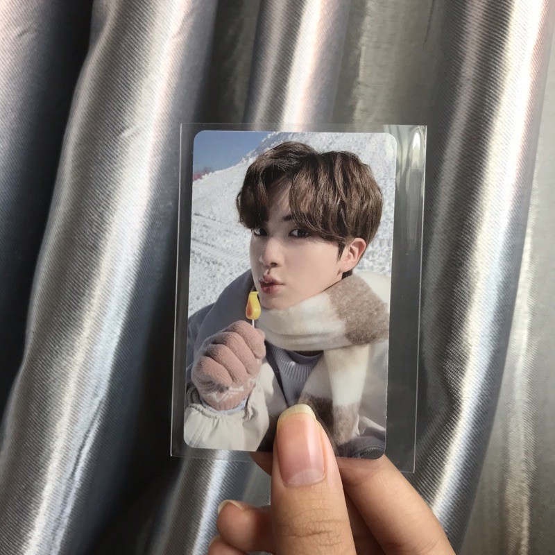 OFFICIAL winter package photocard jin seokjin (booked)
