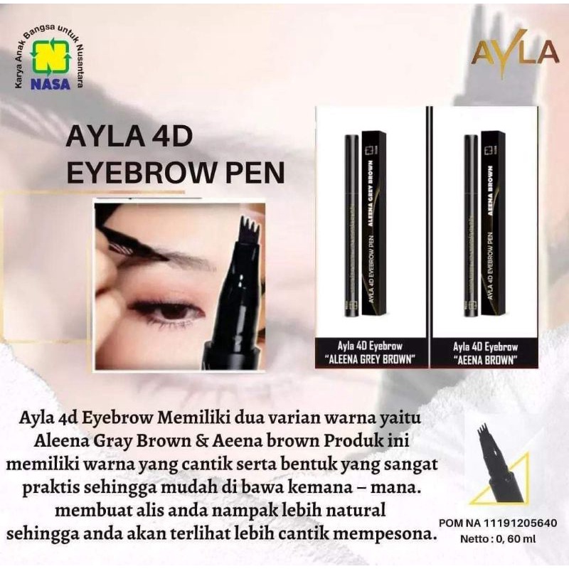 Pensil Alis 4D Nasa