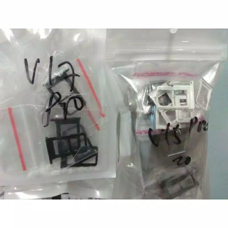 SIMTRAY SIM LOCK SLOT SIM TEMPAT KARTU SD CARD VIVO V17 PRO ORIGINAL
