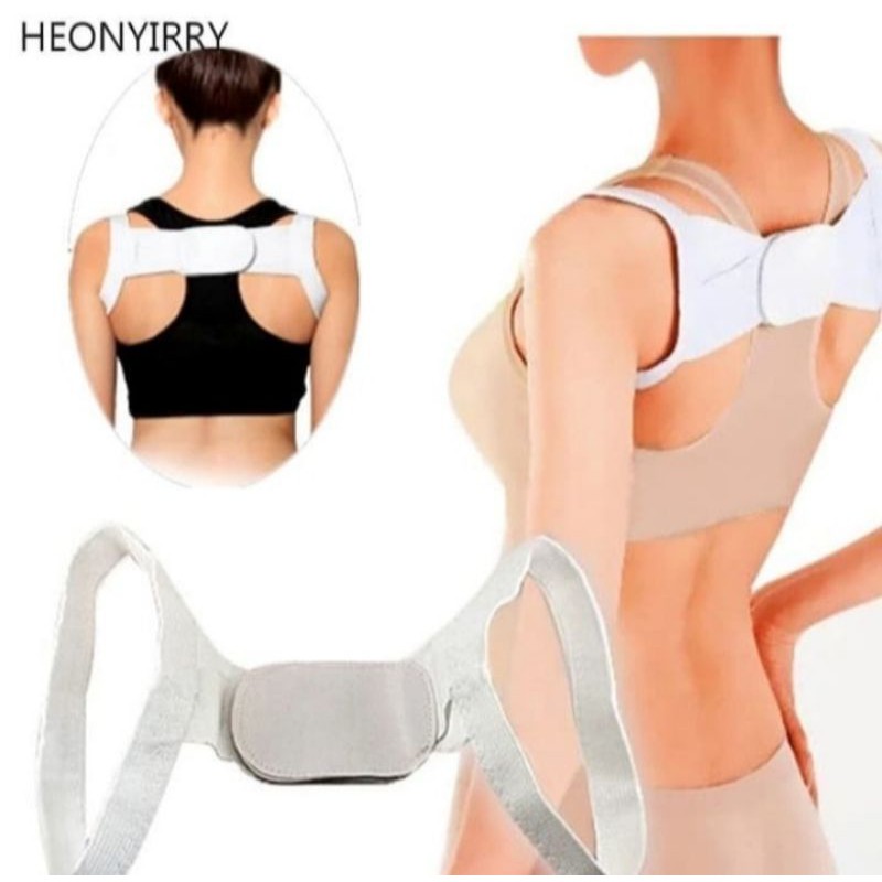 ADJUSTABLE THERAPHY BACK CORRECTOR POSTURE PEYANGGA PUNGGUNG BUNGKUK KORSLET WANITA KORSET PUNGGUNG BRA PENYANGGA TUBUH