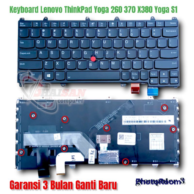 Keyboard Lenovo ThinkPad Yoga 260 370 X380