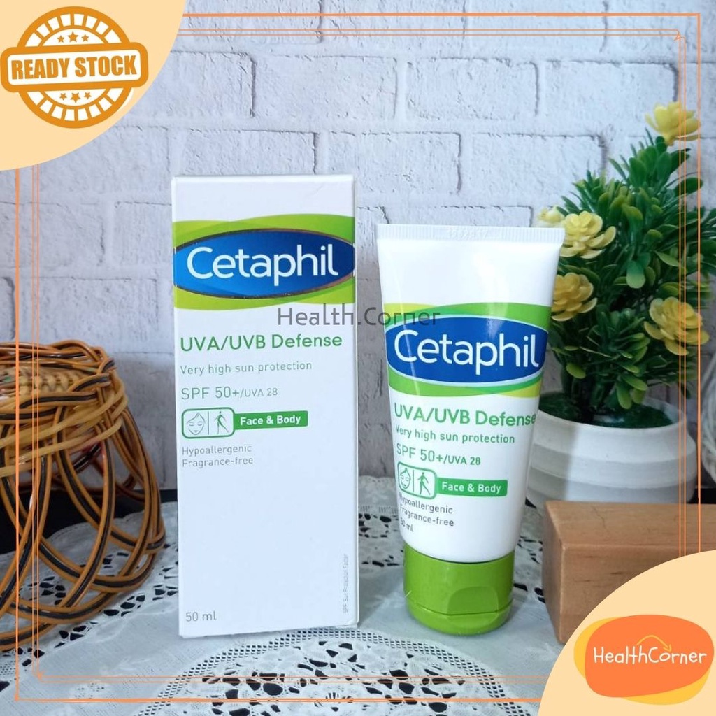 Cetaphil UVA/UVB Defense Very High Sun Protection SPF 50+ 50ml / Sun Screen Face &amp; Body