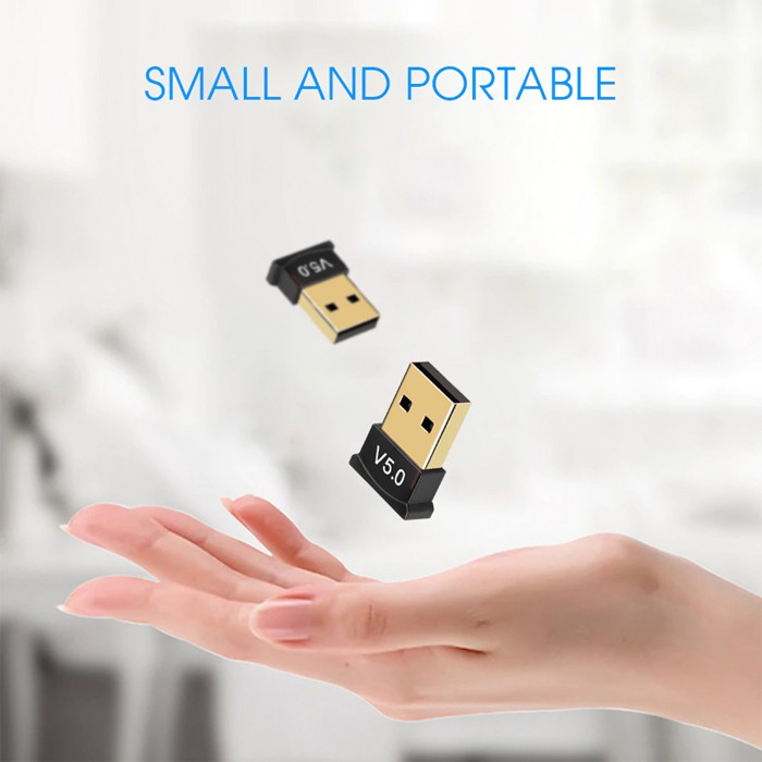 USB Bluetooth Dongle 5.0 - Bluetooth Mini Versi 5.0