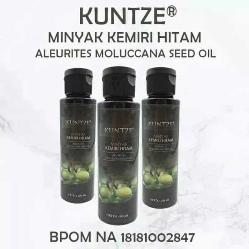Minyak kemiri KUNTZE 100% ORIGINAL