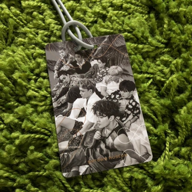 SUM MARKET - SMTOWN Museum Luggage Tag EXO
