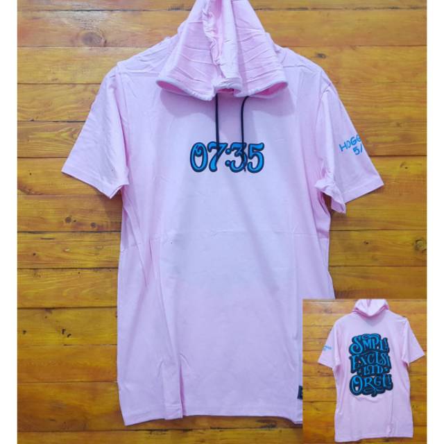 Kaos hoodie 07:35 apparell