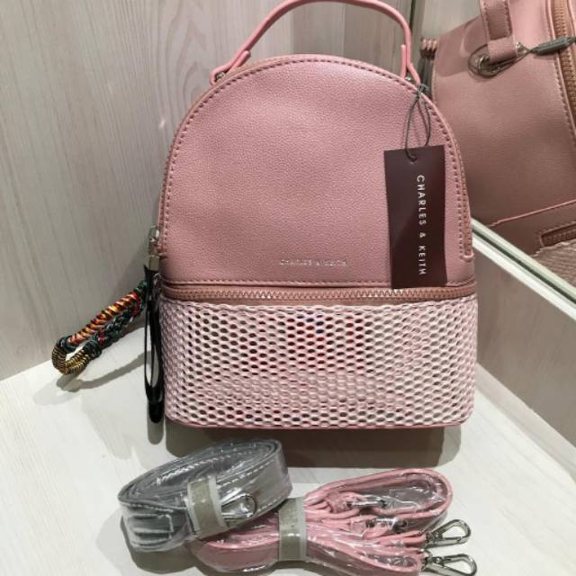 charles and keith backpack hologram