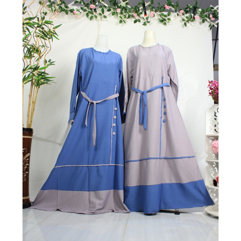 ITYCREPE DRESS SYARI anata nadhira yasmin kriwil akukarissa akukarisa