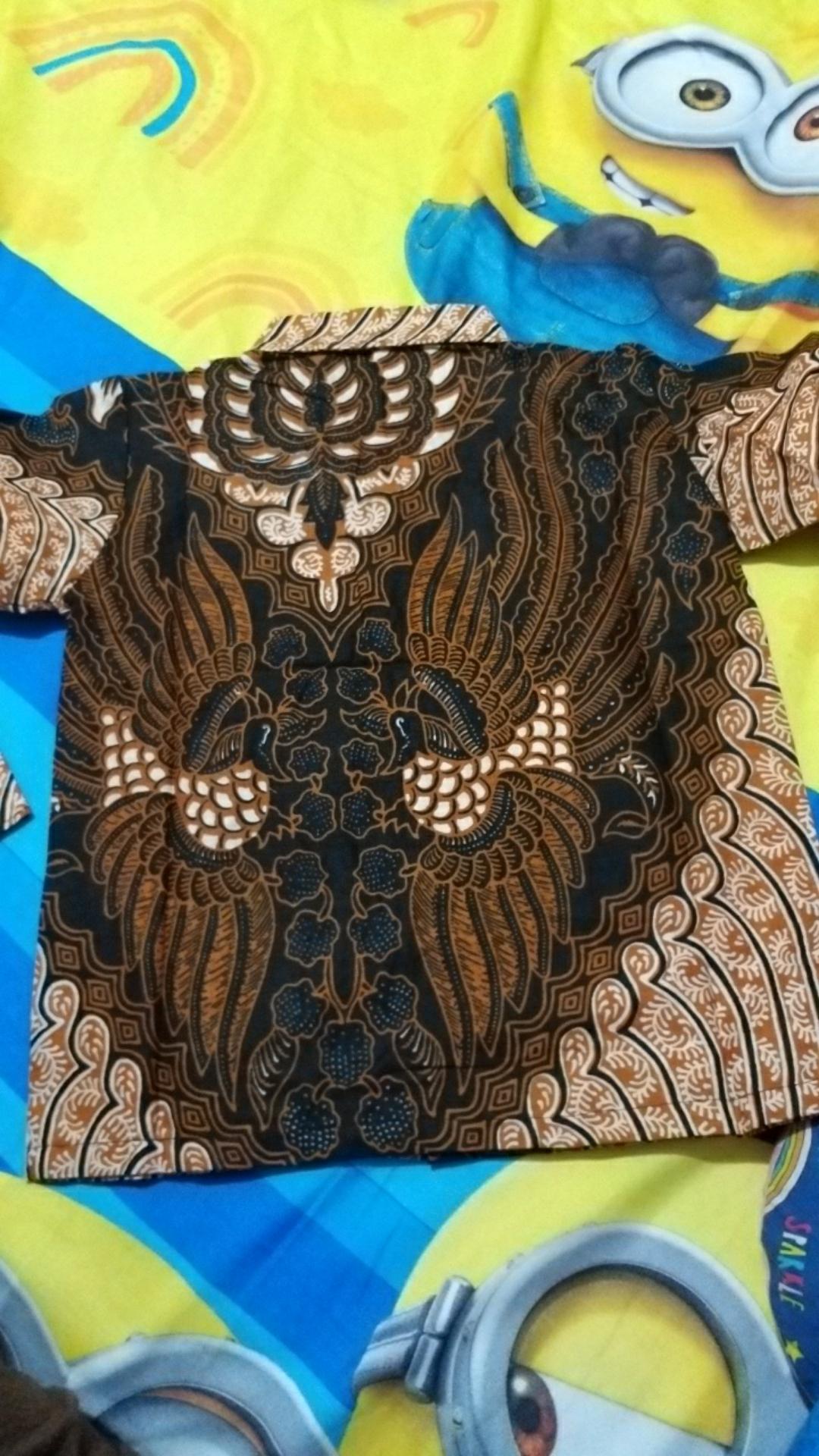 Kemeja Batik Anak Lengan Panjang Terkini Terbaru