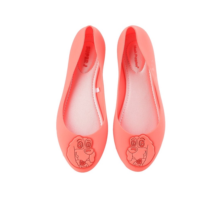 SEPATU FLAT HUSH PUPPIES WANITA ORIGINAL BRANDED TERBARU ORANGE HW25