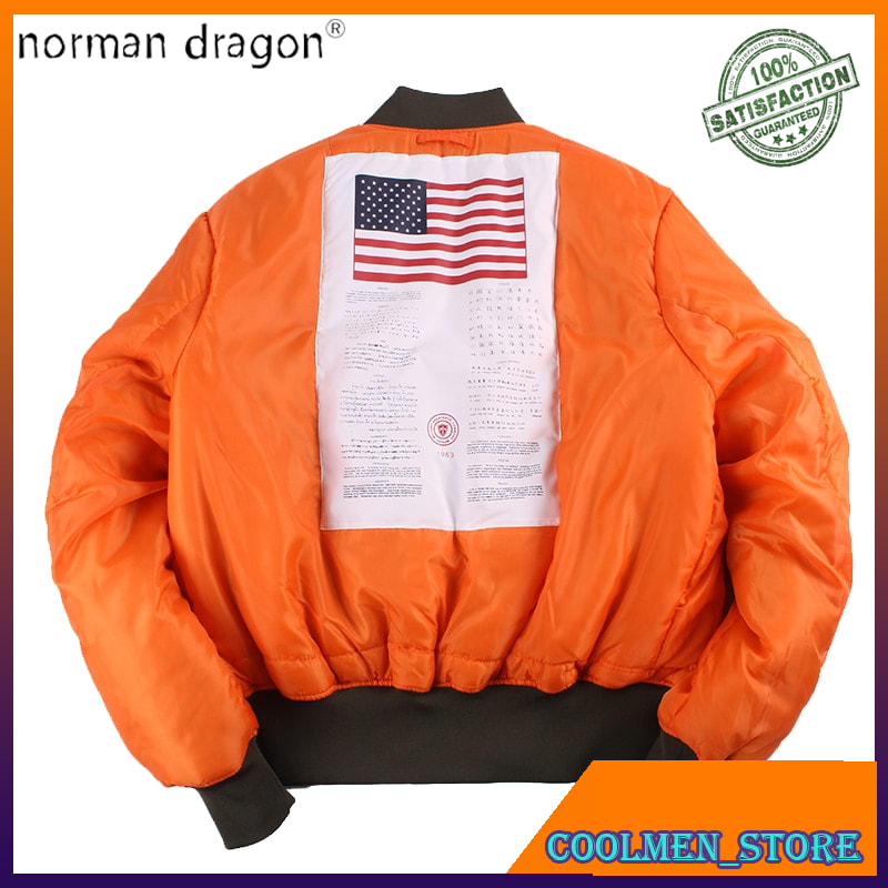 Jaket Pria Bomber Impor Eksklusif 2020 Winter Vintage oversize MA-1 streetwear hip hop military