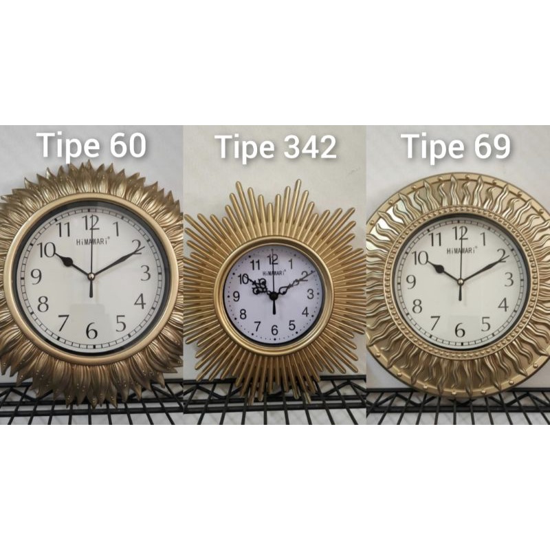 Jam Dinding Wall Clock Himawari