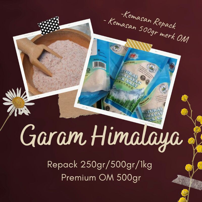 

HIMALAYAN SALT EAT TO LIVE OM 500gr