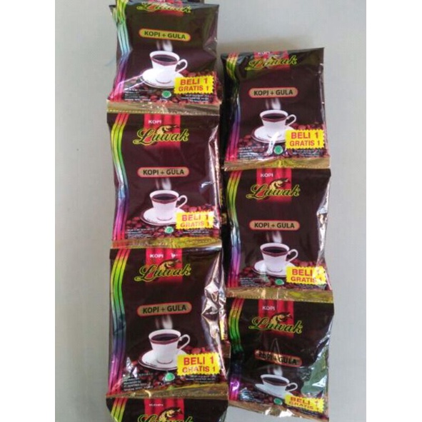 

KOPI LUWAK HITAM +GULA 20 x 25 gr