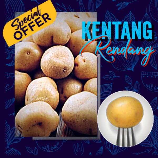 

KENTANG RENDANG / LITTLE POTATOES Per 500 gram SAYURAN SEGAR