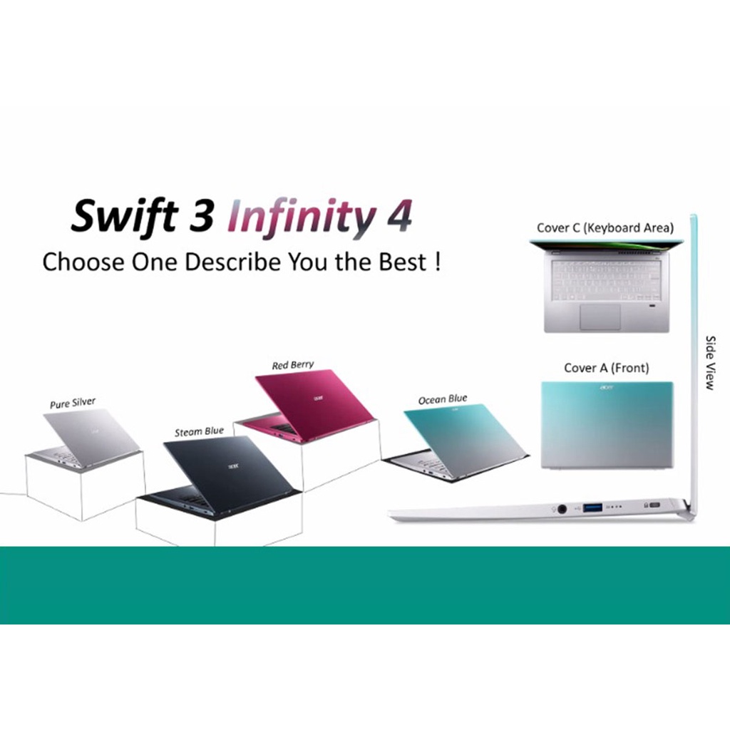 ACER SWIFT 3 Infinity 4 SF314-511  I7-1165G7 16GB 512GB SSD FHD IPS WIN11 OHS