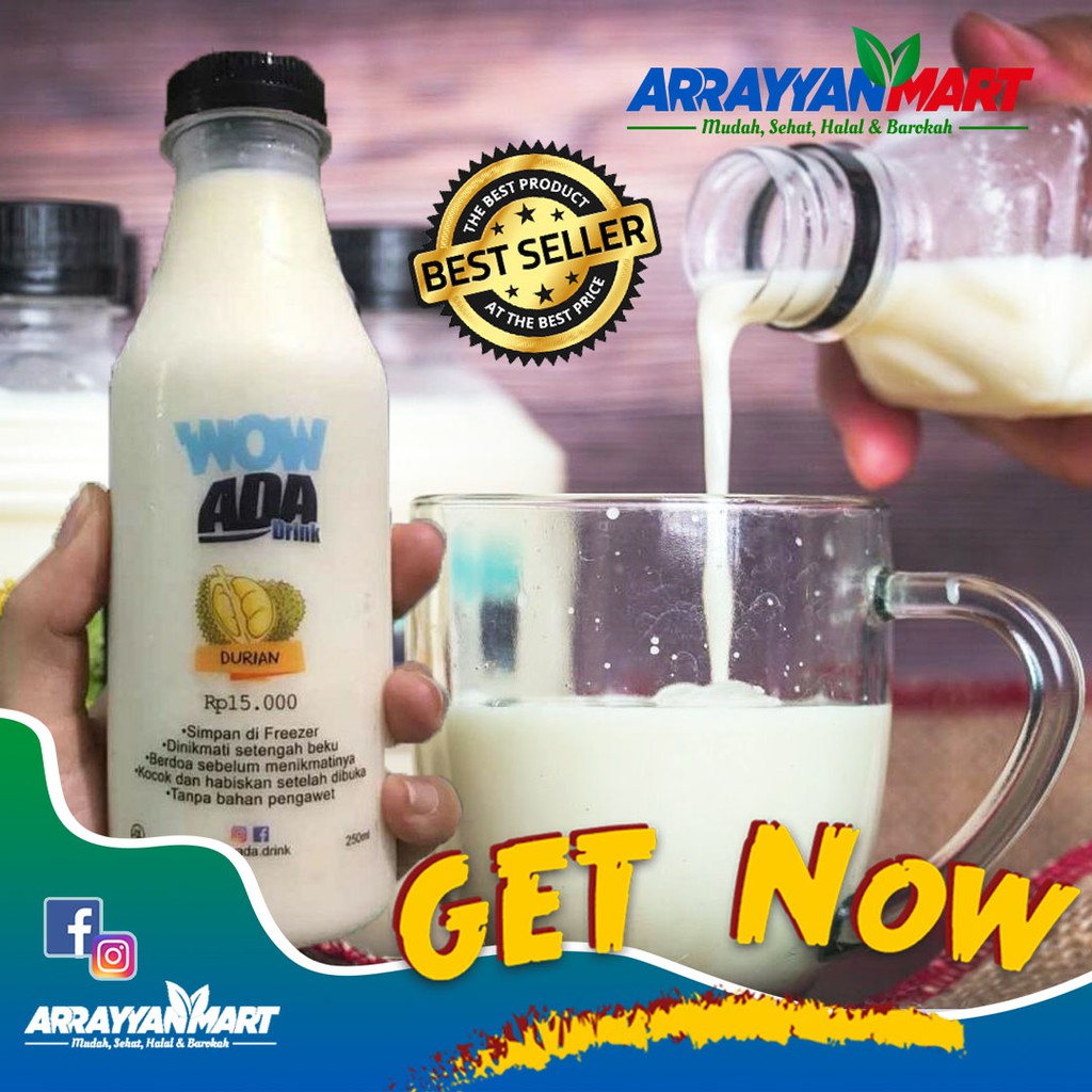

Susu Durian 250ml / Fresh dari Buah Durian