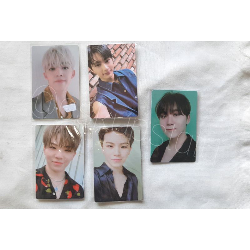 Seventeen An Ode Photocard Woozi Scoups Jeonghan Jun