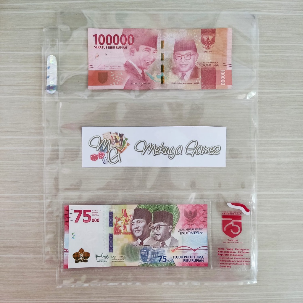 Ultra Pro 3-Pocket A4 Platinum Page 3.5x7.5" 20x9.2cm currency sleeve album koleksi foto strip uang 