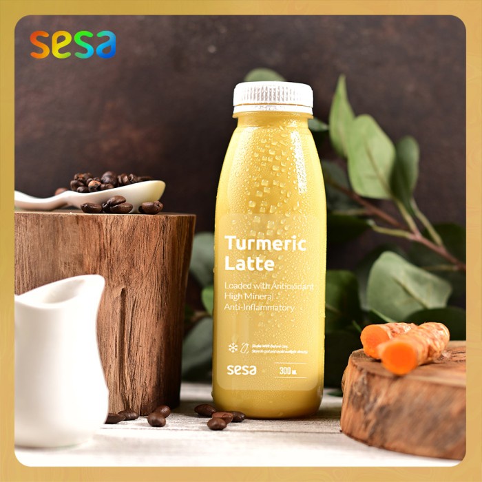 

SESA Beverages - Turmeric Latte 300 ml (BERKUALITAS)