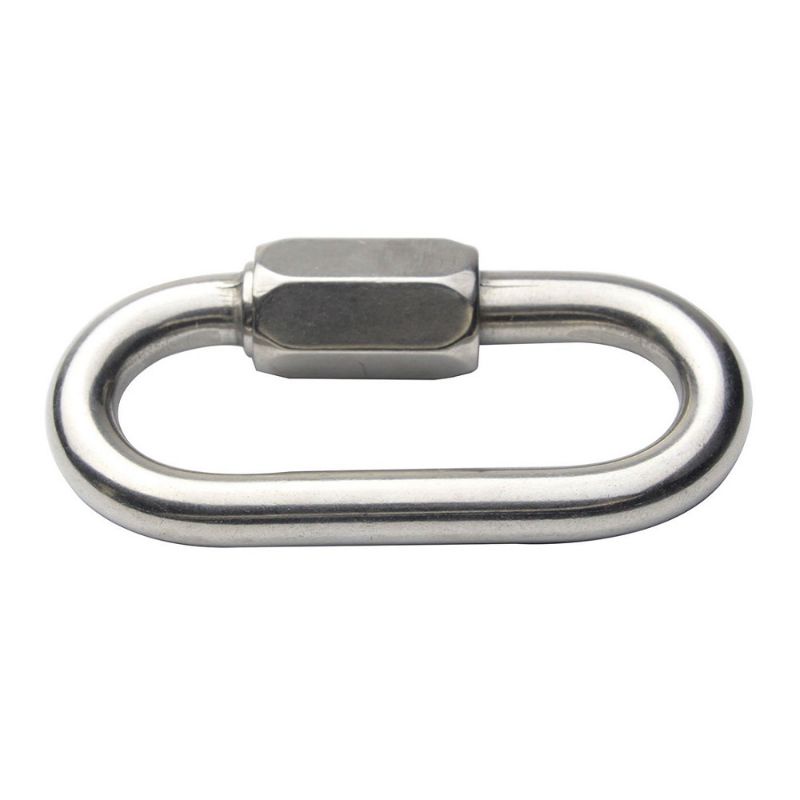 Xinda Carabiner Safety Lock Stainless Steel - XD-8619 - Silver