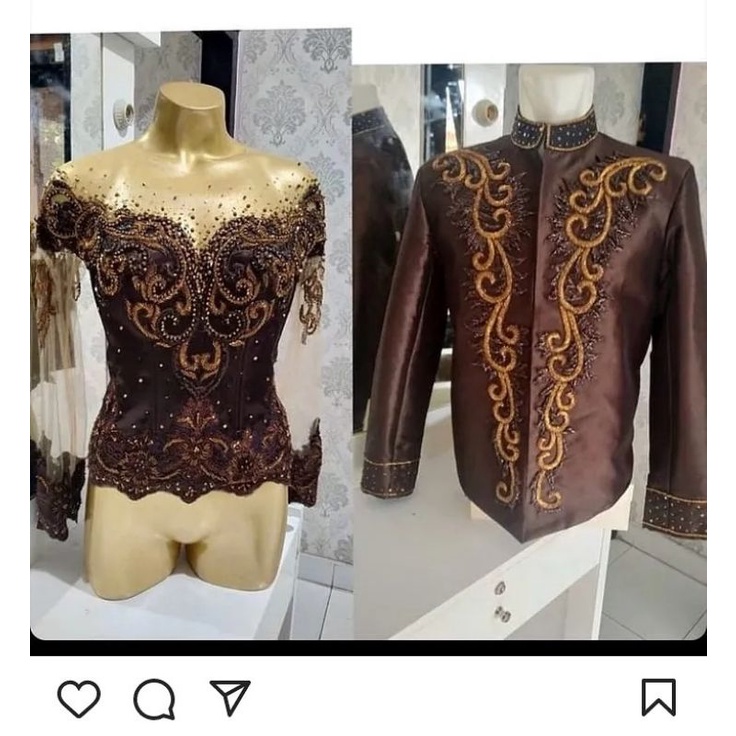 set pakaian pengantin bali