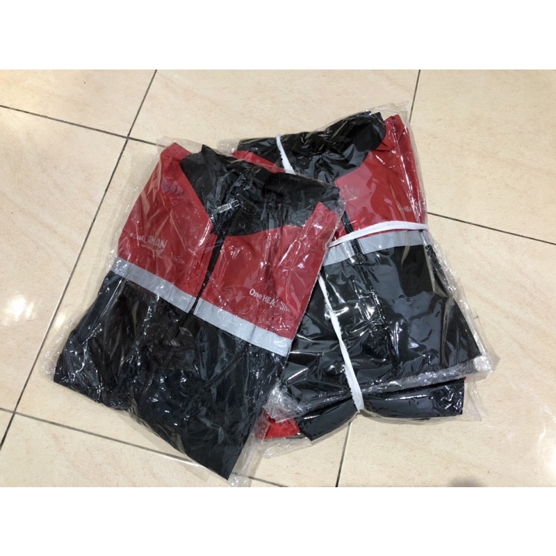 Jaket motor Honda bahan parasit original AHM