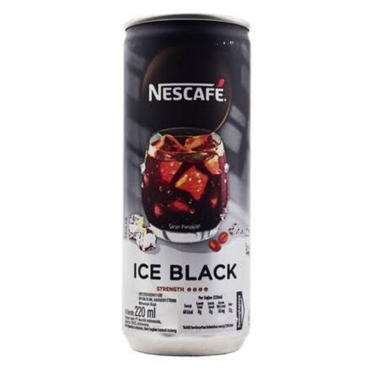 Jual Nescafe Ice Black 200 Ml Shopee Indonesia