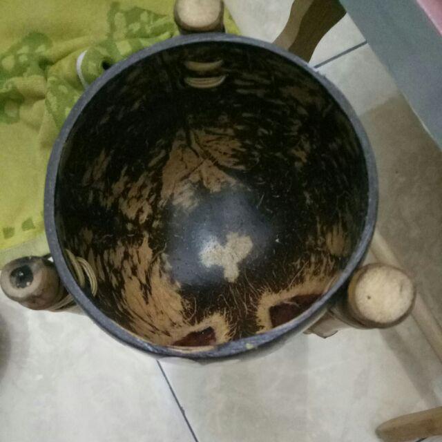 Tempat Permen Batok Kelapa / Tempurung Kelapa - 3 Angle 2 Sap