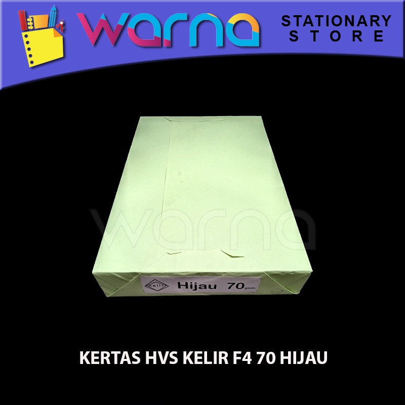 

KERTAS HVS KELIR F4 70 WARNA