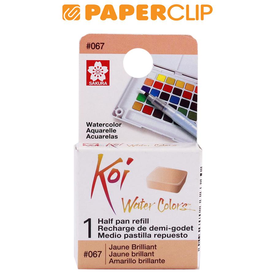 

WATER COLOUR SAKURA HALF PAN JAUNE BRILLIANT XNCW-067