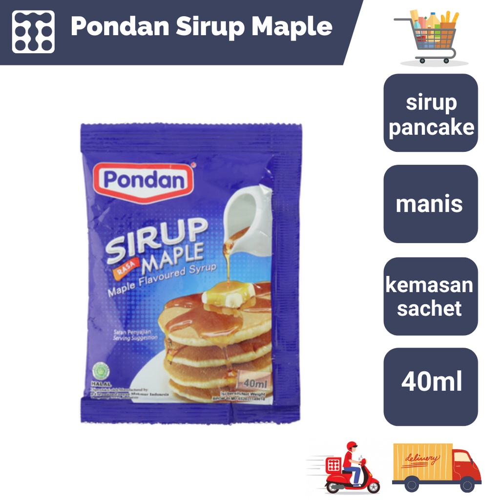 

Pondan Sirup Maple 40 Ml / Sirup Maple