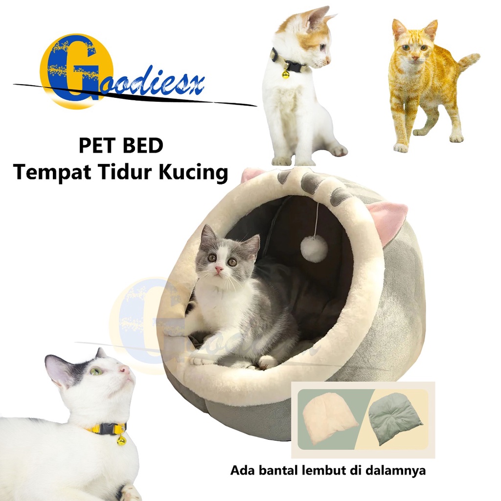 Pet Bed Tempat Tidur Kucing Lucu